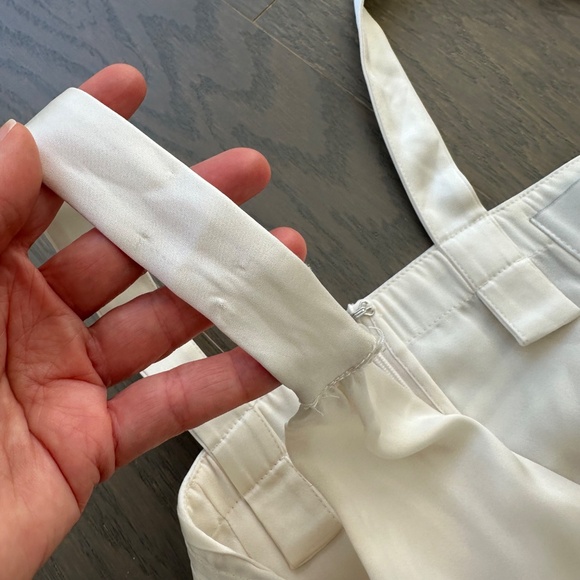 Reformation Arianwen Satin Gown Dress Wedding Bridal Fior Di Latte Sz 4 w/ tags - Picture 8 of 14